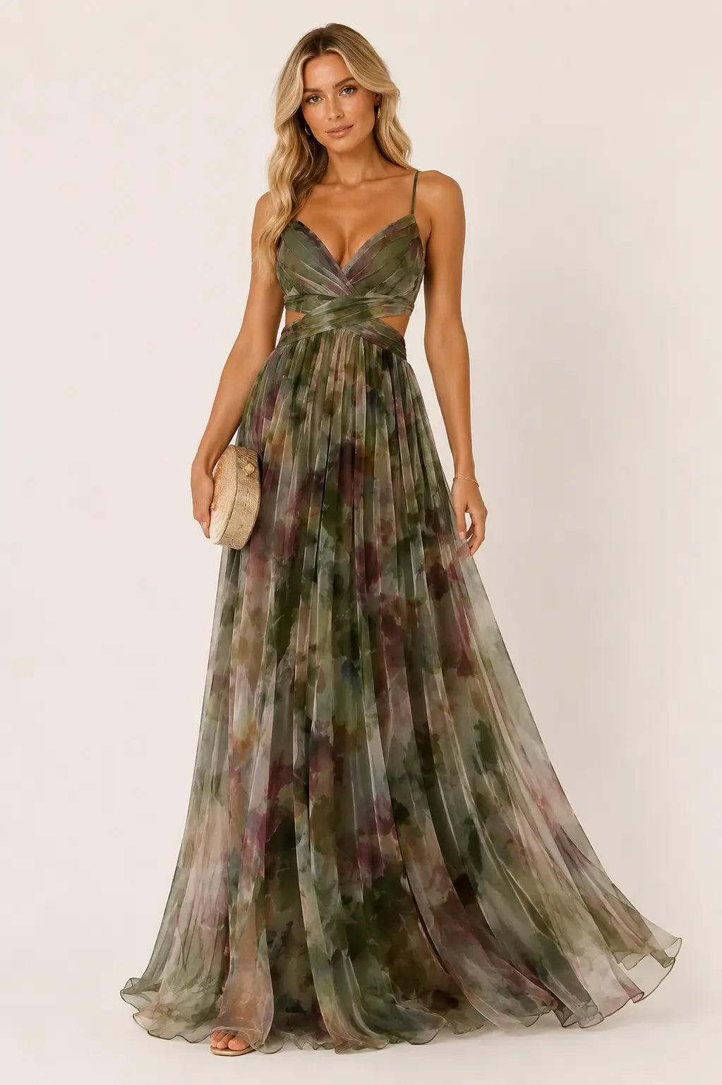 Gisela Vestido Maxi Floral