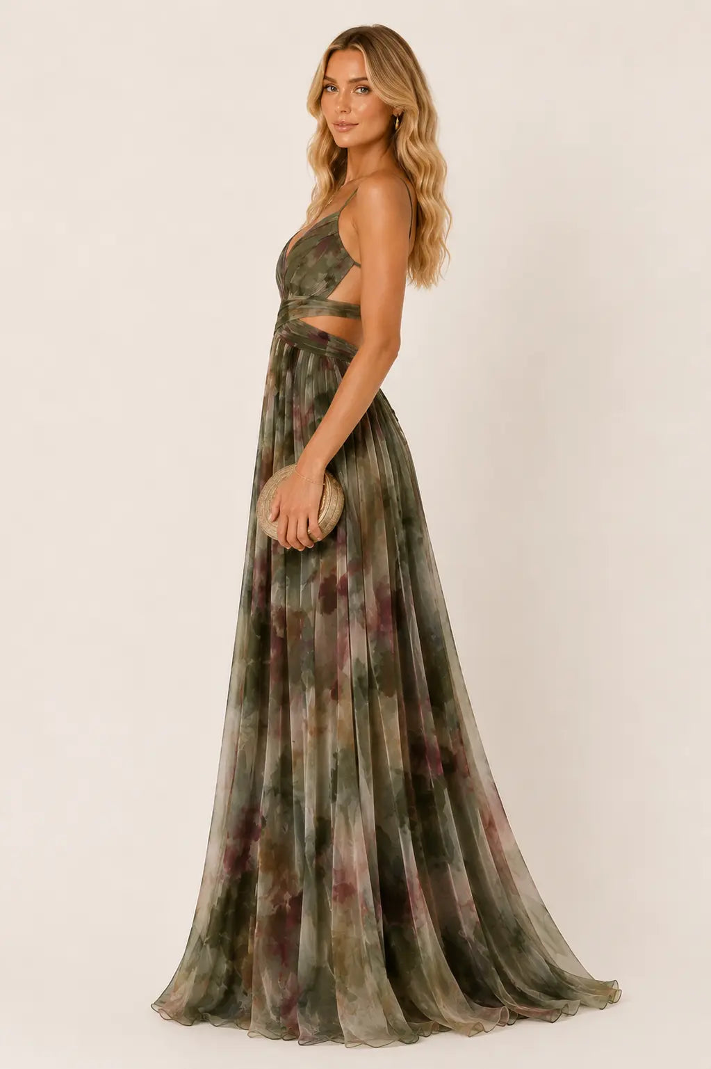 Gisela Vestido Maxi Floral
