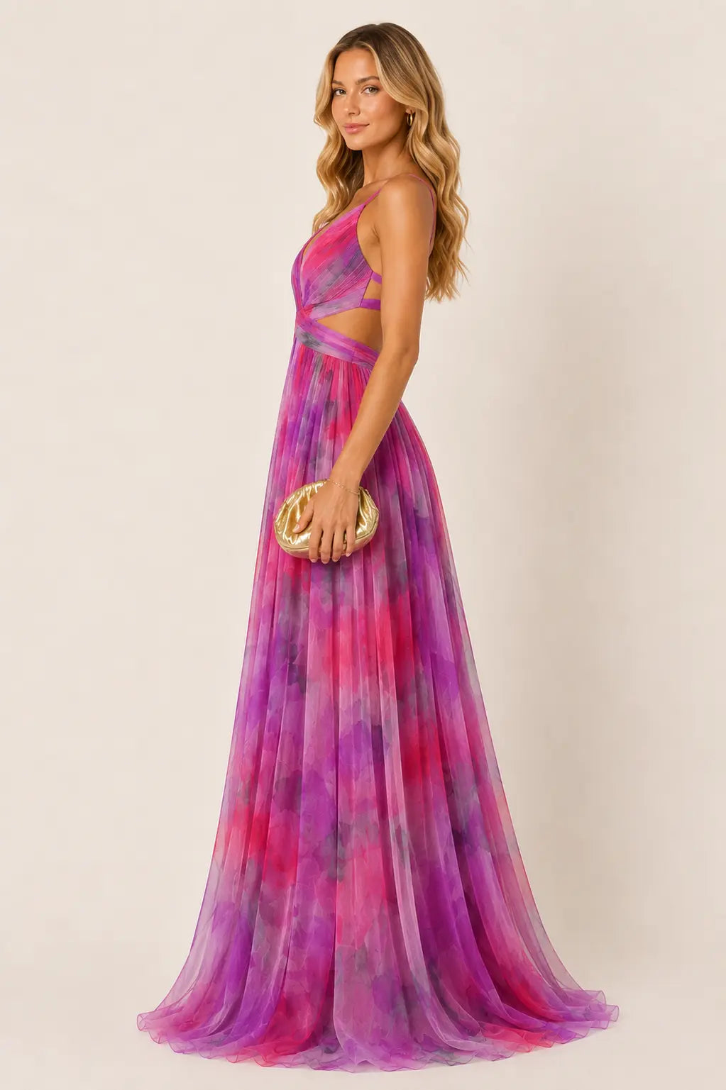 Gisela Vestido Maxi Floral