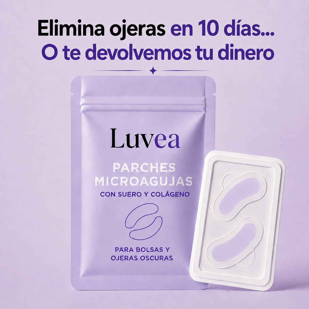 Parches MicroAgujas + Ácido Hialurónico y Colágeno