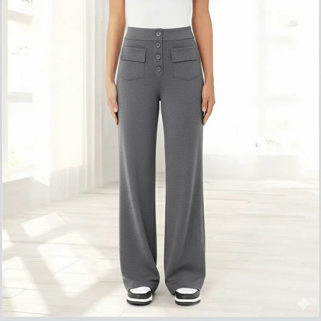 Pantalón Wide Leg Tiro Alto · Lina