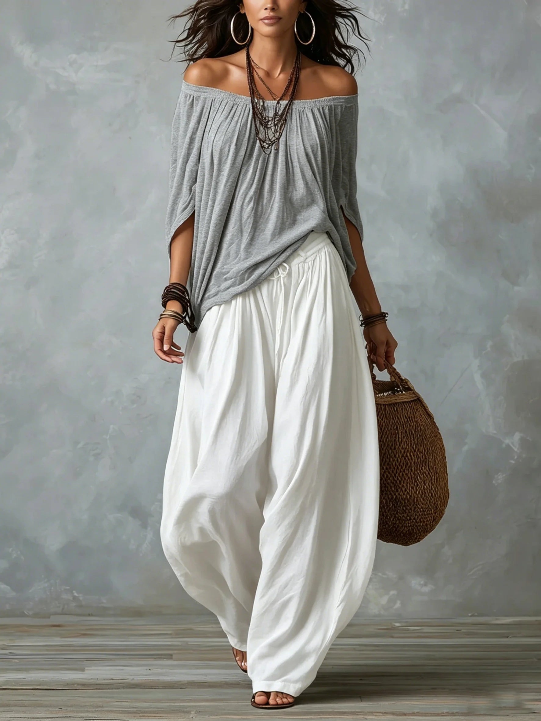 Nara™ | Conjunto fluido estilo harem