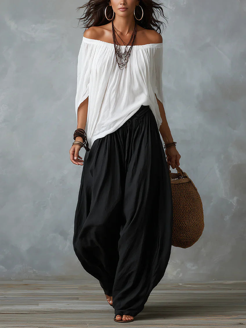 Nara™ | Conjunto fluido estilo harem