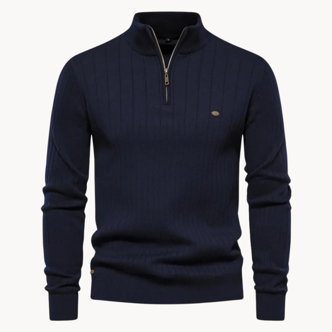 Jersey Dorian™ – Cuello Alto con Media Cremallera