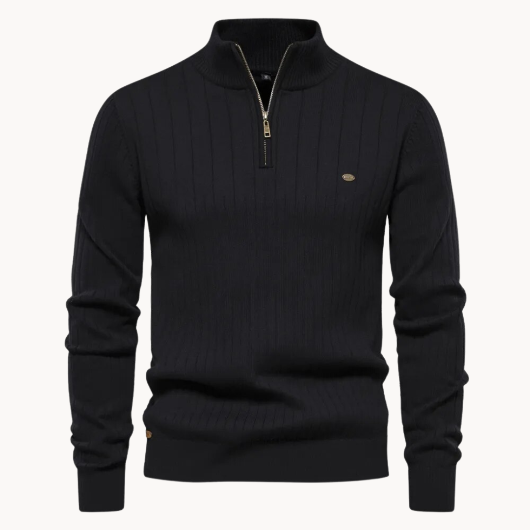 Jersey Dorian™ – Cuello Alto con Media Cremallera