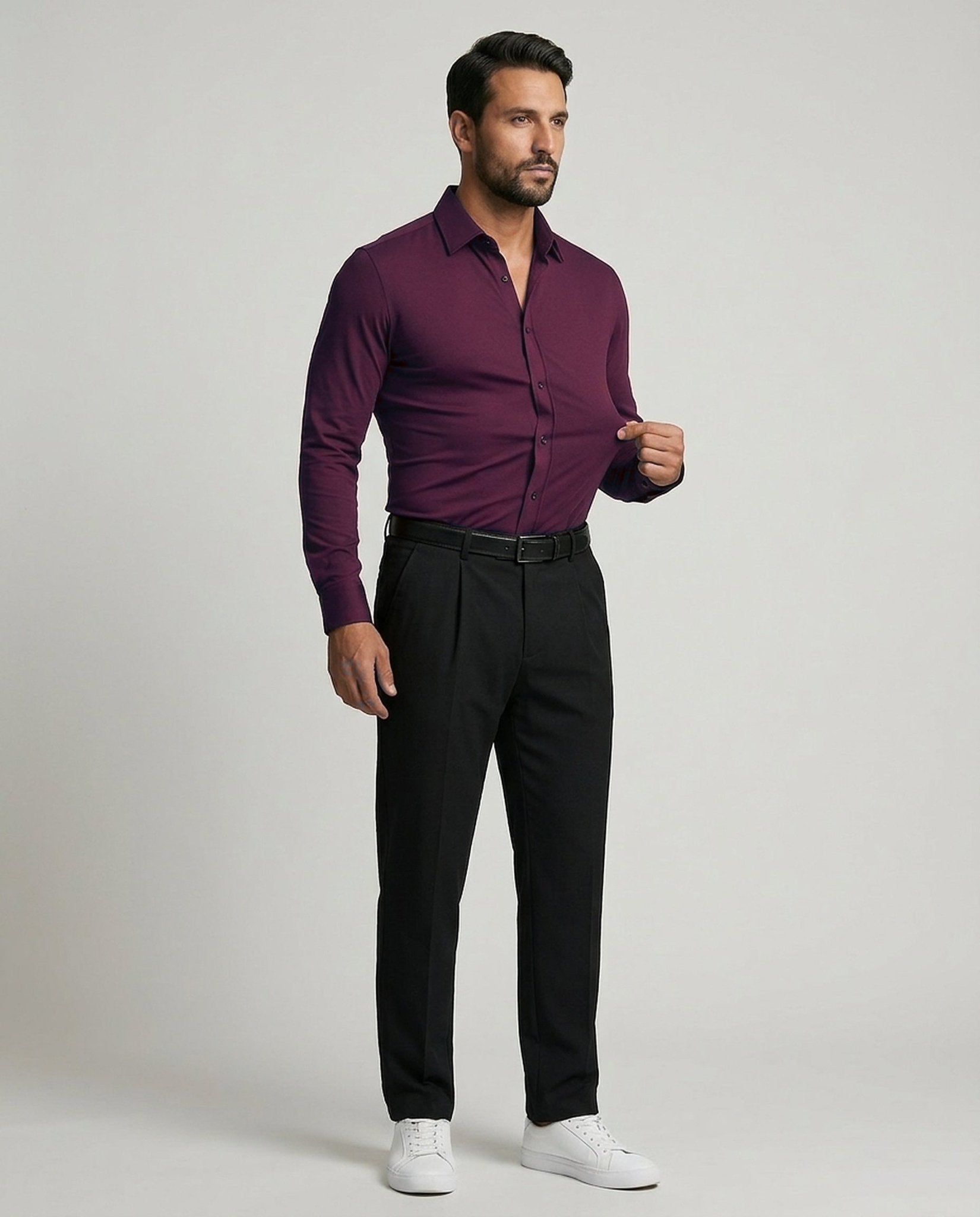 Camisa Valen™ Sin Plancha – Elegancia sin Arrugas