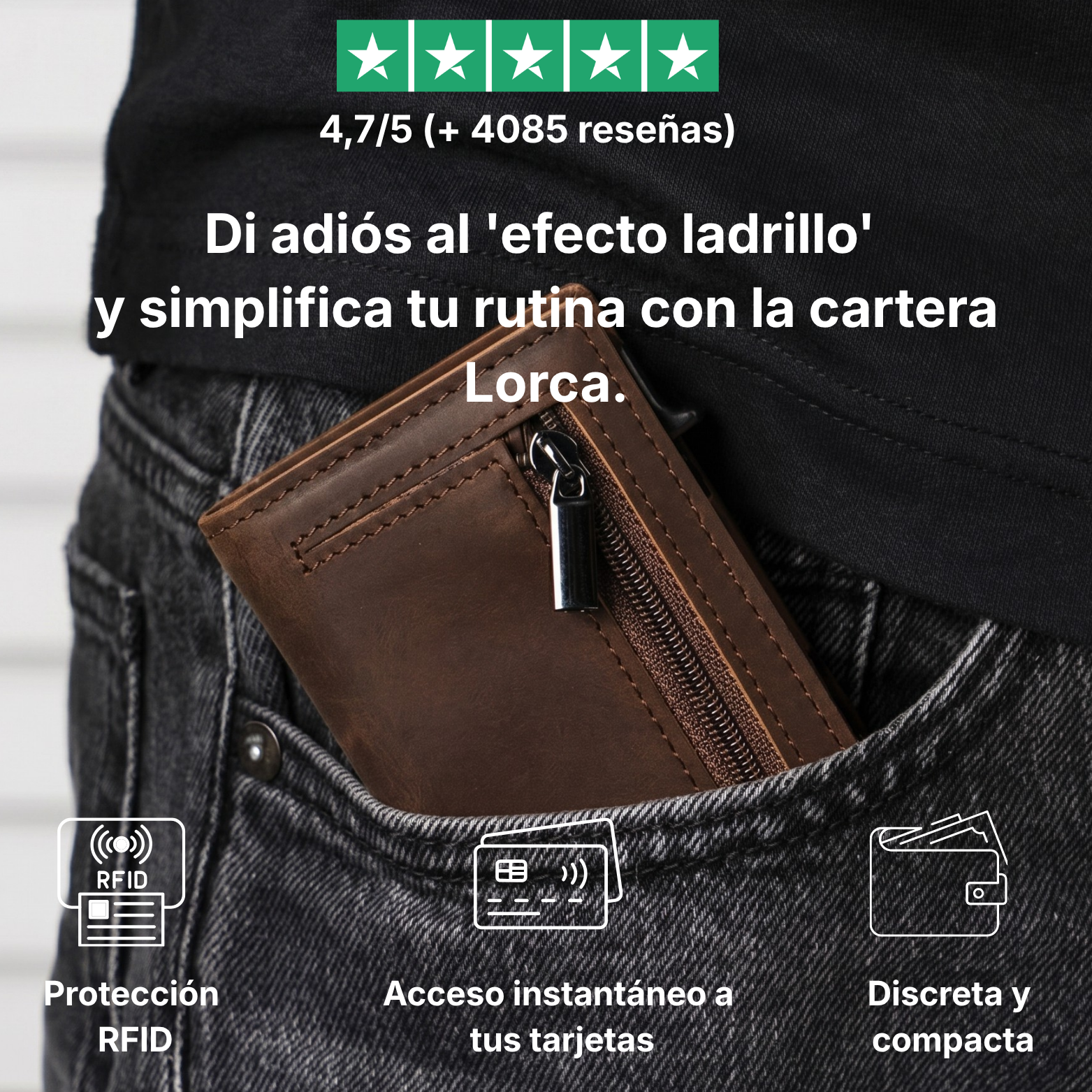 Cartera Arven™ | Compacta, Segura y Funcional