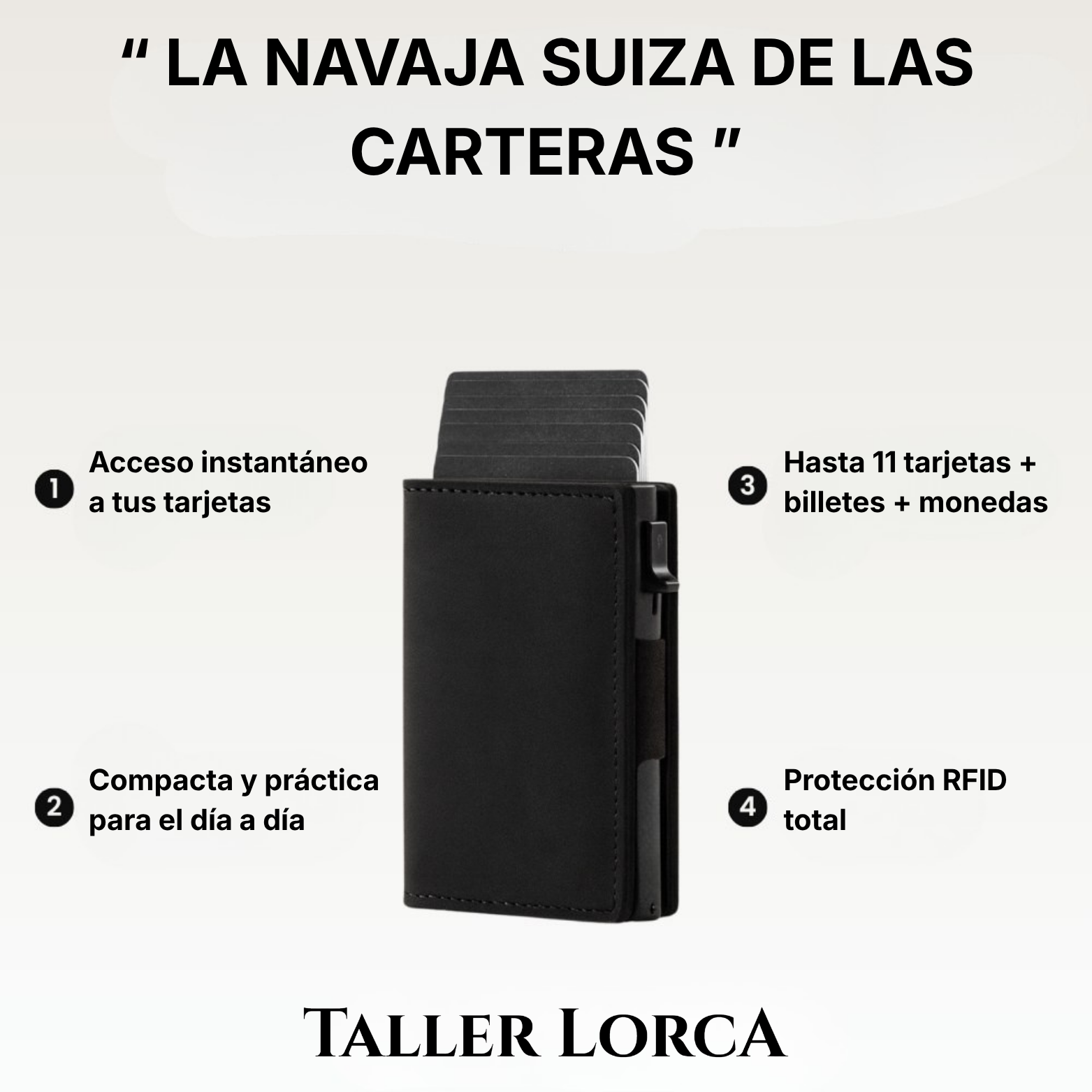 Cartera Arven™ | Compacta, Segura y Funcional