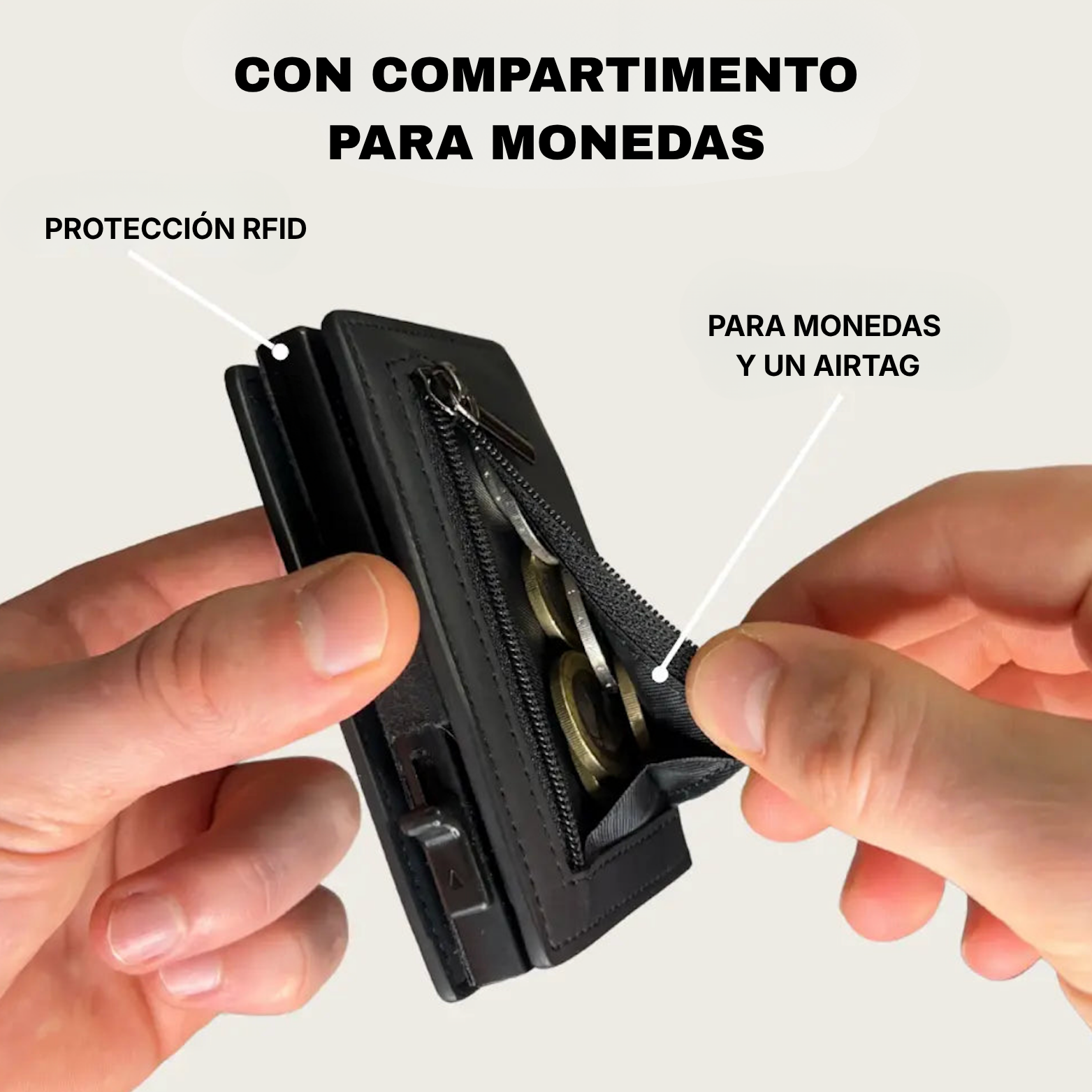 Cartera Arven™ | Compacta, Segura y Funcional