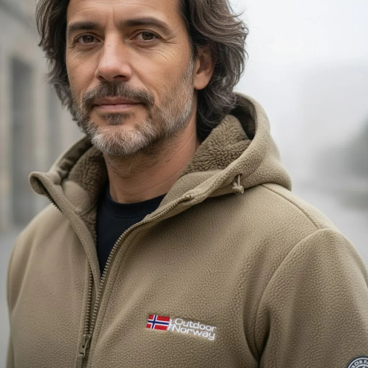 Chaqueta Polar Térmica · Borne
