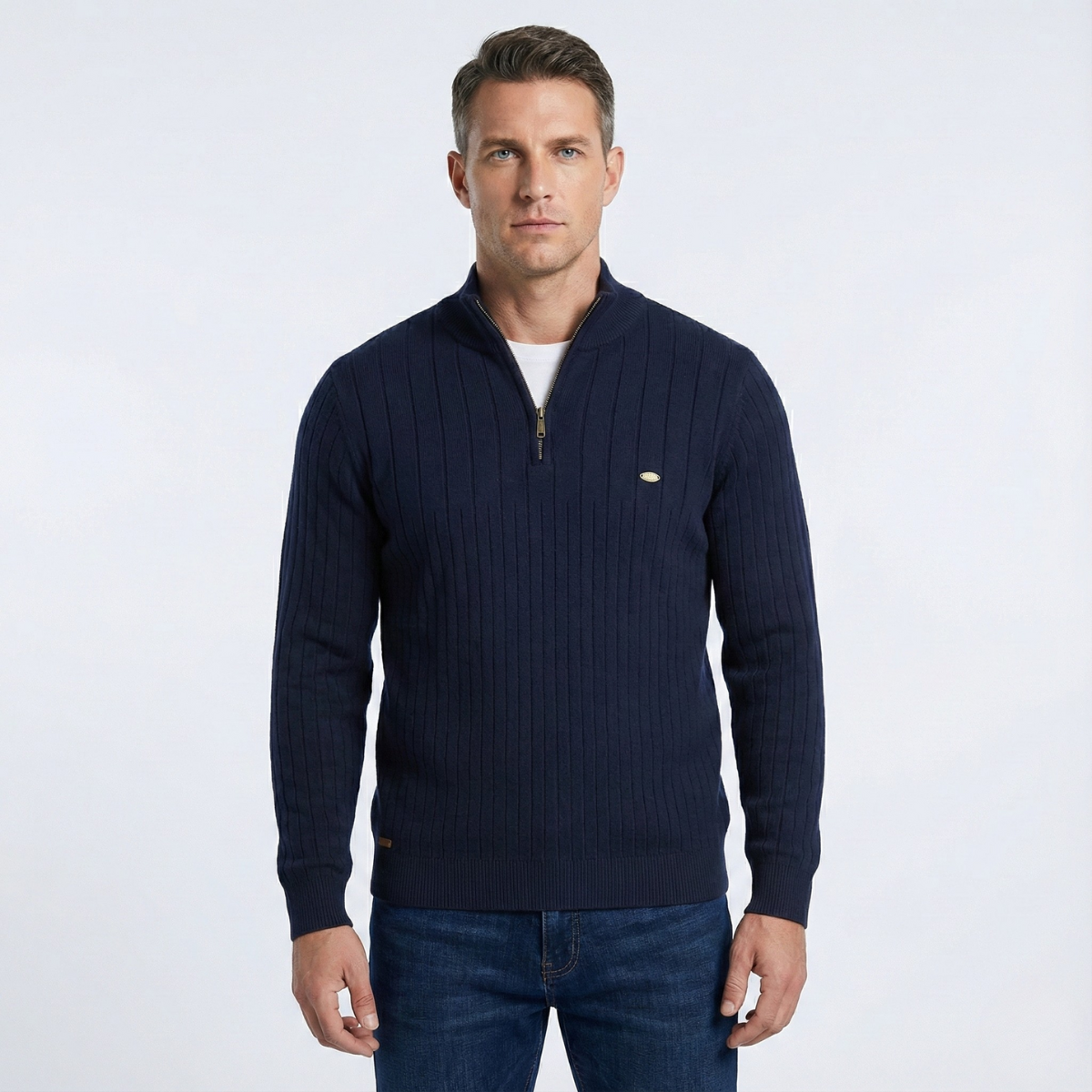 Jersey Dorian™ – Cuello Alto con Media Cremallera