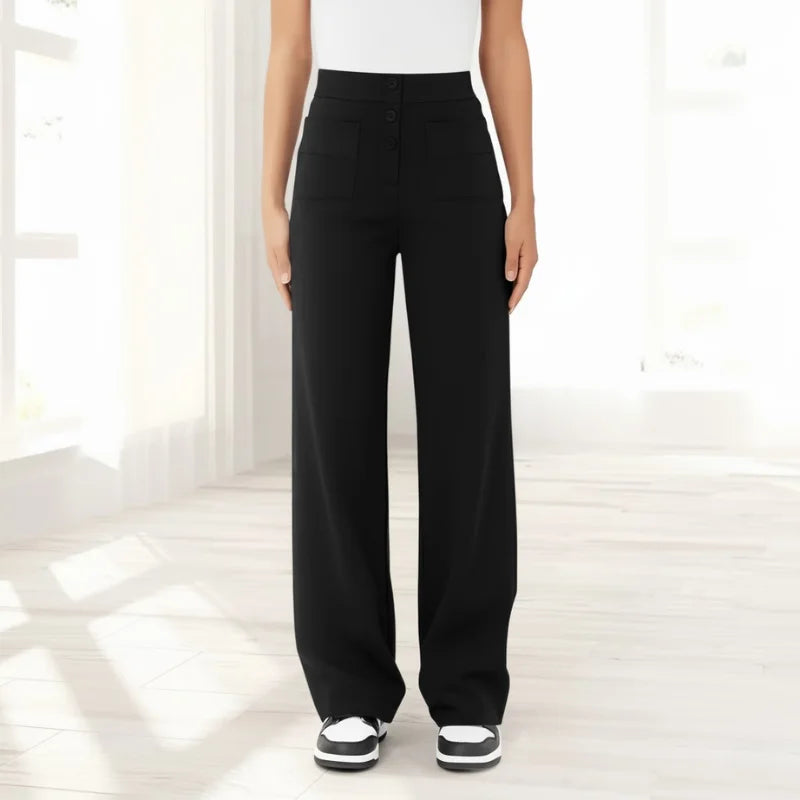 Pantalón Wide Leg Tiro Alto · Lina