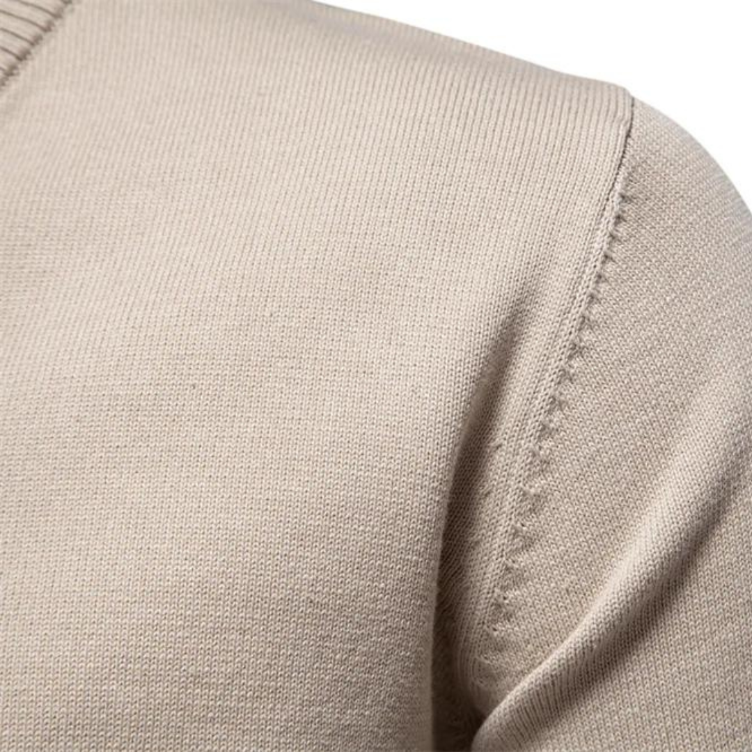 Sweater V-Neck Algodón · Brevn