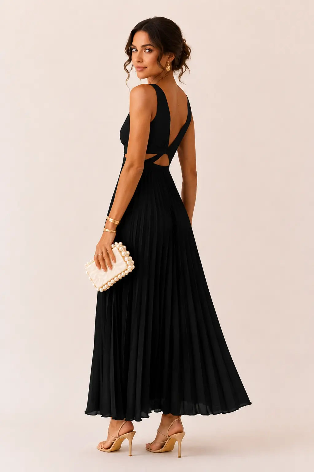 Vestido Celeste™ – Elegancia Fluida de Largo Maxi
