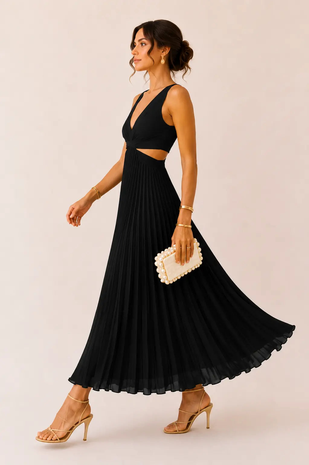 Vestido Celeste™ – Elegancia Fluida de Largo Maxi