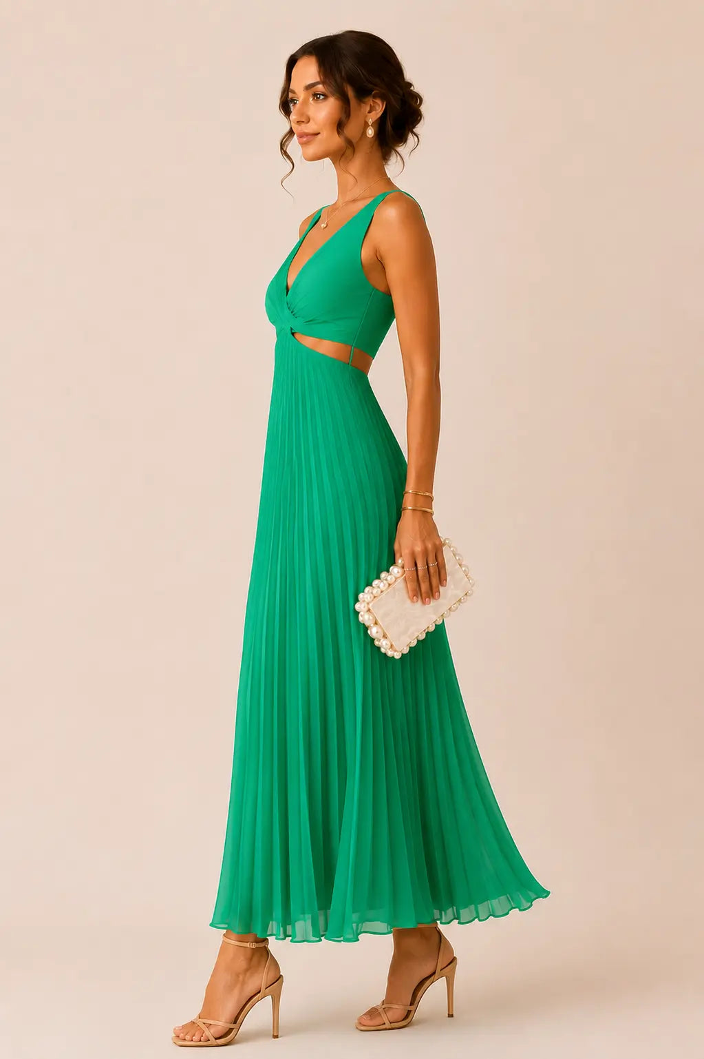 Vestido Celeste™ – Elegancia Fluida de Largo Maxi
