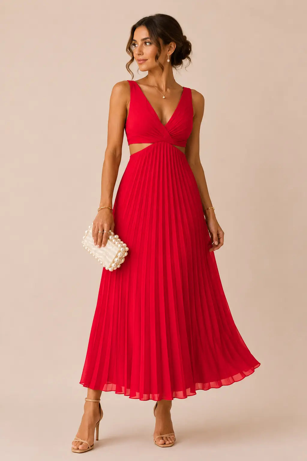 Vestido Celeste™ – Elegancia Fluida de Largo Maxi