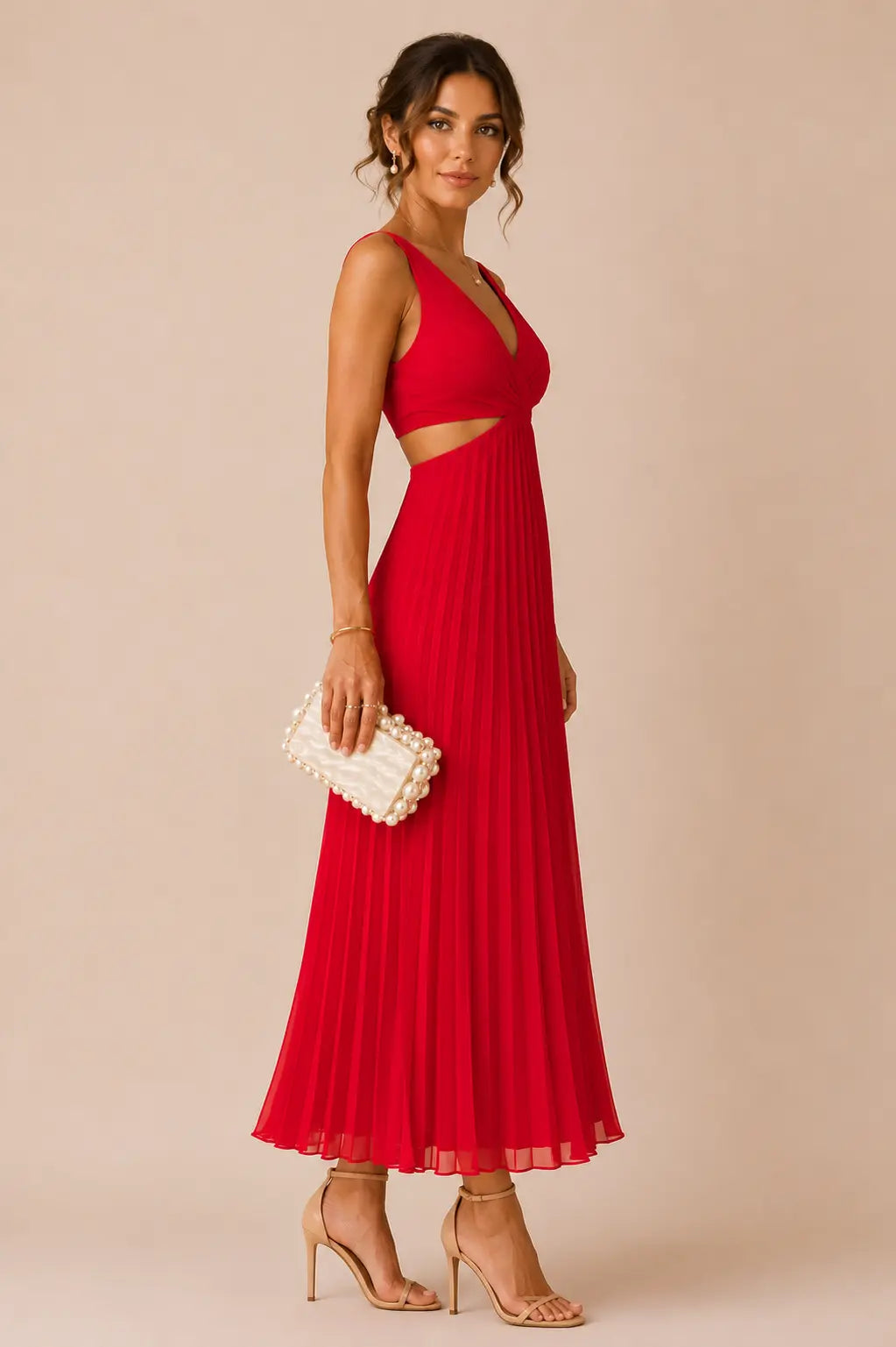 Vestido Celeste™ – Elegancia Fluida de Largo Maxi