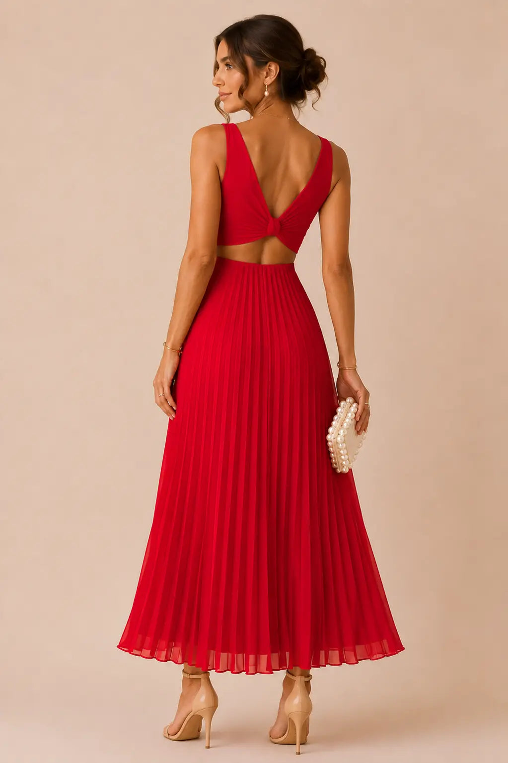 Vestido Celeste™ – Elegancia Fluida de Largo Maxi