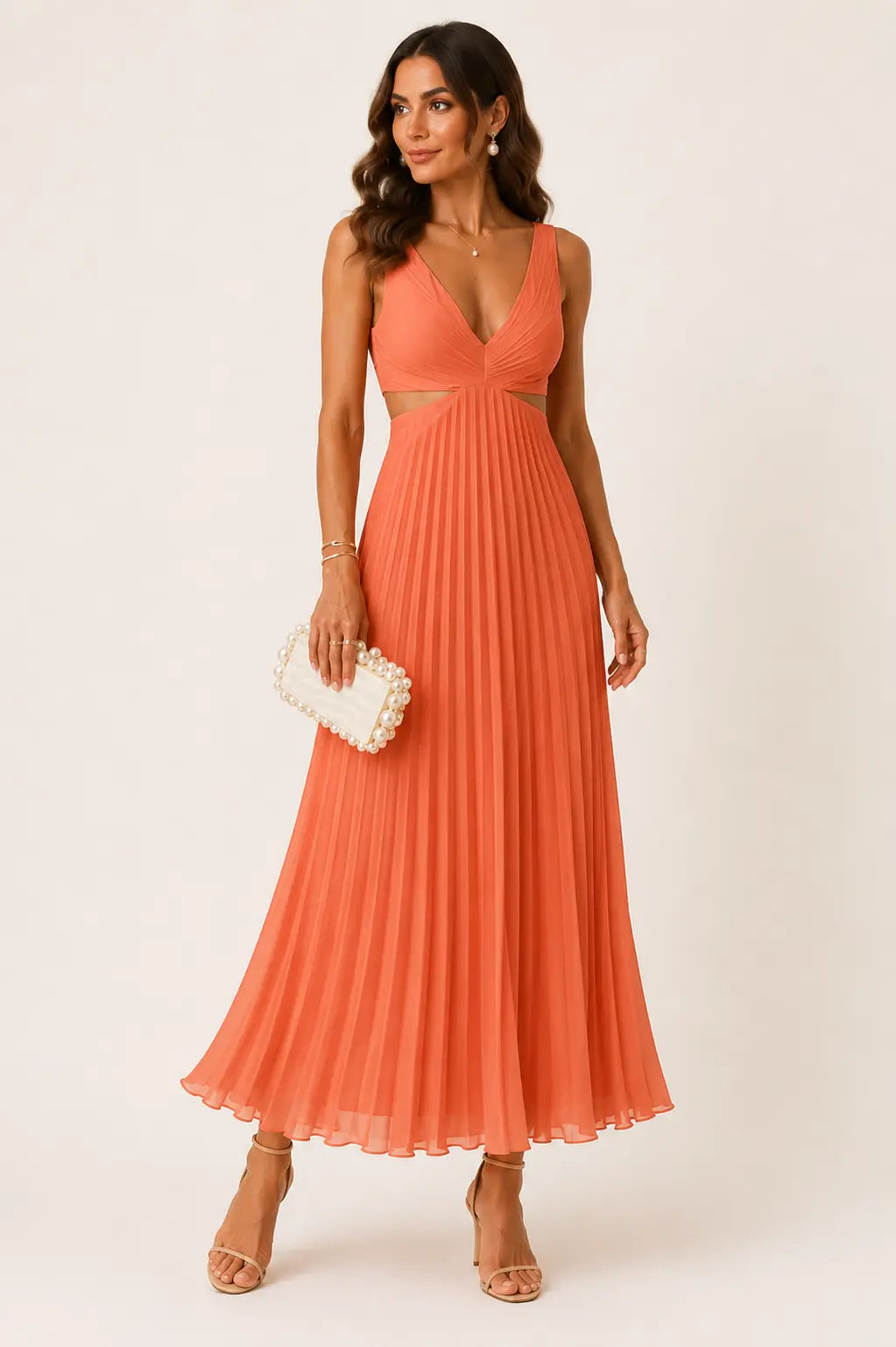Vestido Celeste™ – Elegancia Fluida de Largo Maxi