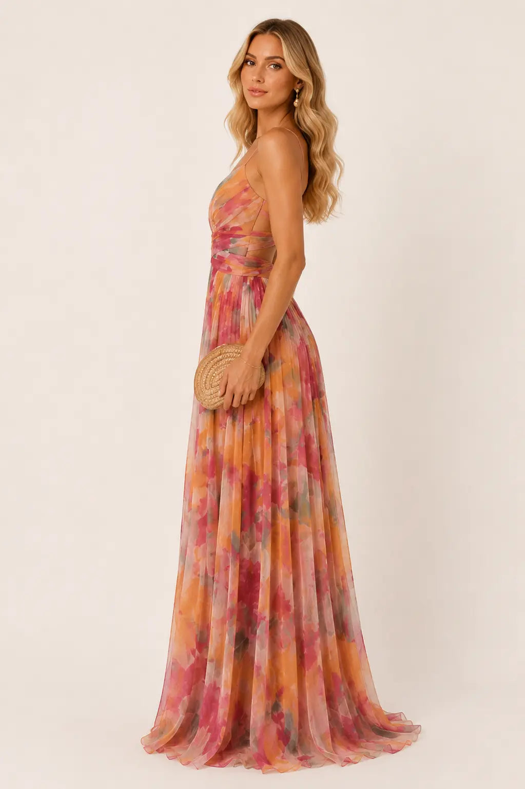 Gisela Vestido Maxi Floral