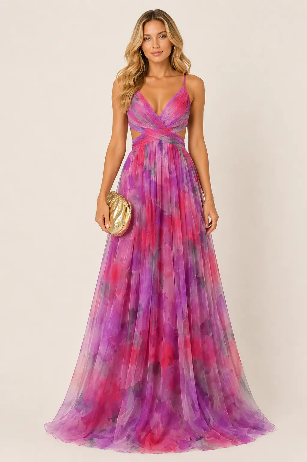 Gisela Vestido Maxi Floral