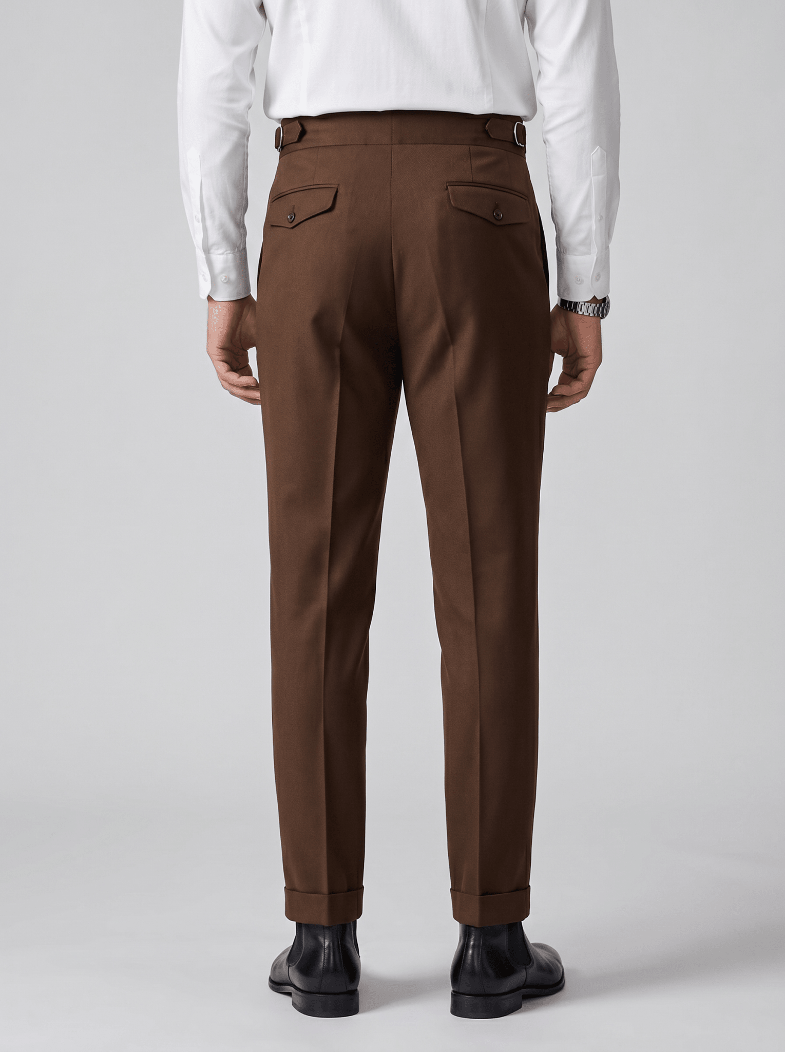 Pantalón Astor™ – Corte Sartorial con Cinturilla Gurkha