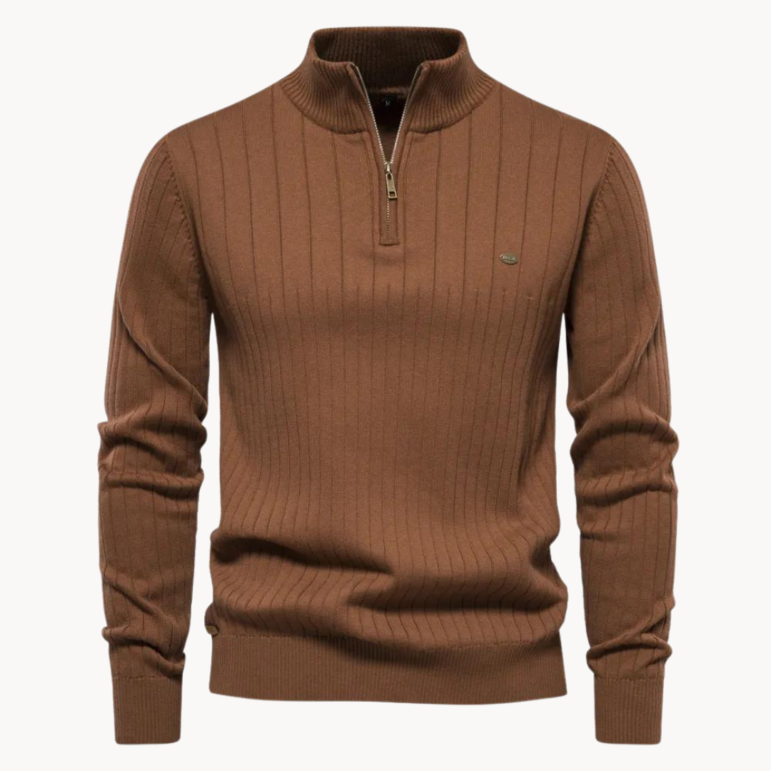 Jersey Dorian™ – Cuello Alto con Media Cremallera